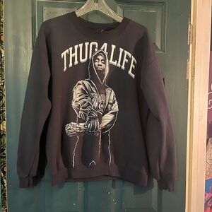 THUG 4 LIFE X ROOK TUPAC SWEATSHIRT